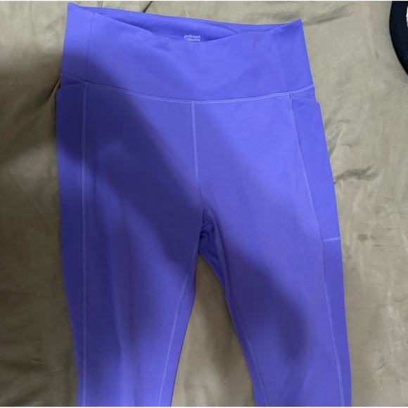 Girlfriend Collective Compressive Leggings w/ Pockets Size XL  in Bright Purple - Picture 2 of 2